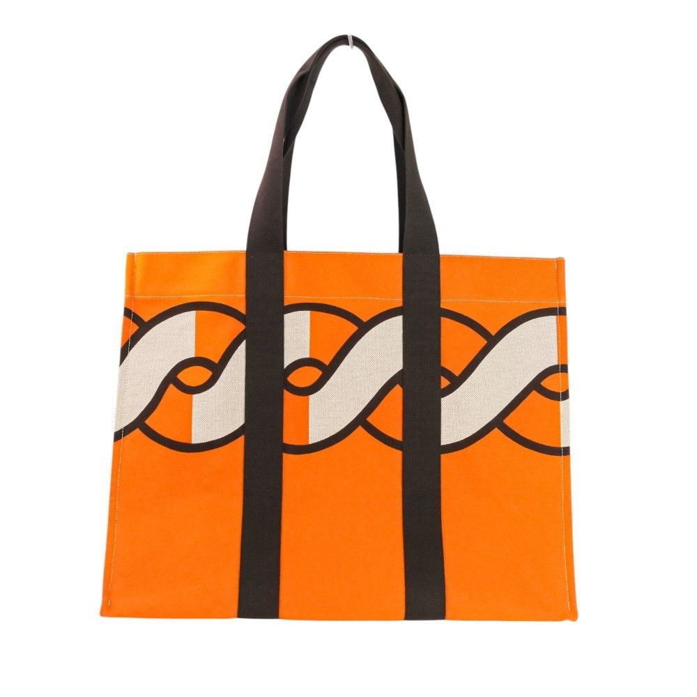 Hermes Hermes Hermes Sebas de Plage Tote Bag Cotton Tote Bag DUTY FREE for USA Size ONE SIZE - 3 Thumbnail
