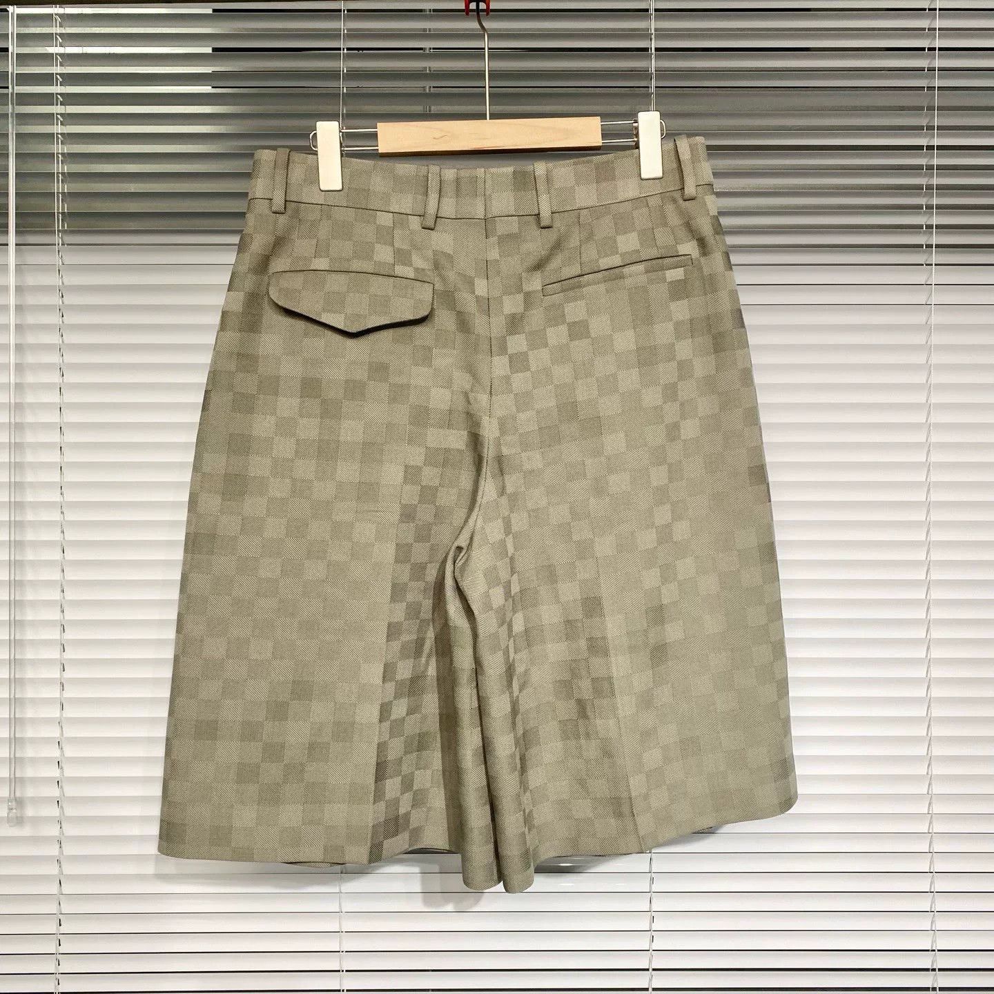 Louis Vuitton LV Pharrell Williams Damier Green Shorts Size US 32 / EU 48 - 2 Thumbnail