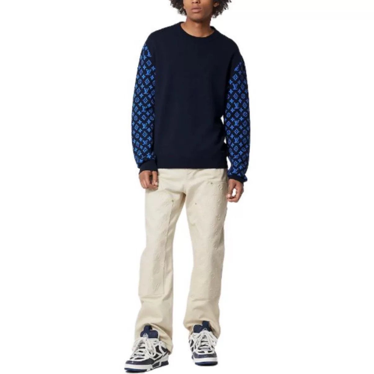 Louis Vuitton LV Monogram Knit Sweater M Size US M / EU 48-50 / 2 - 6 Thumbnail