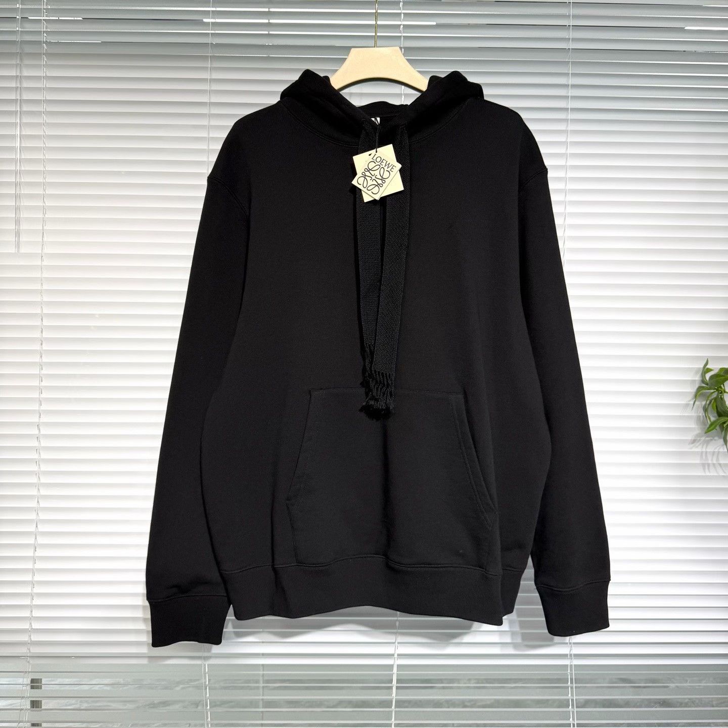 Loewe Loewe Black Hoodie Neon Pink Logo XL Size US XL / EU 56 / 4 - 2 Thumbnail