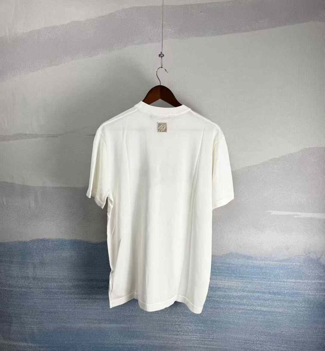Louis Vuitton Louis Vuitton White Fox Letter Embroidery Tee Size US L / EU 52-54 / 3 - 3 Thumbnail