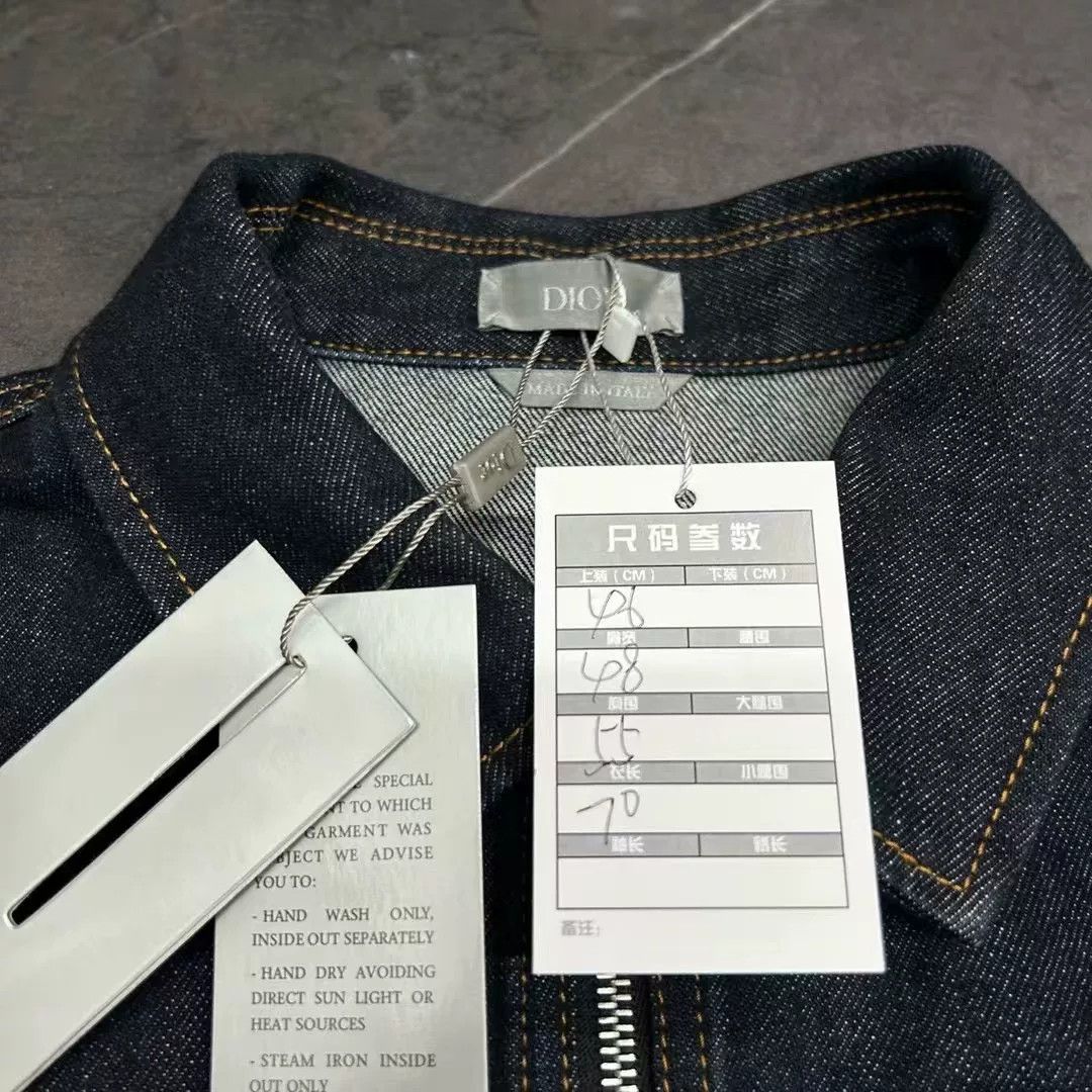 Dior DIOR SS24 Denim Jacket Size US S / EU 44-46 / 1 - 5 Thumbnail