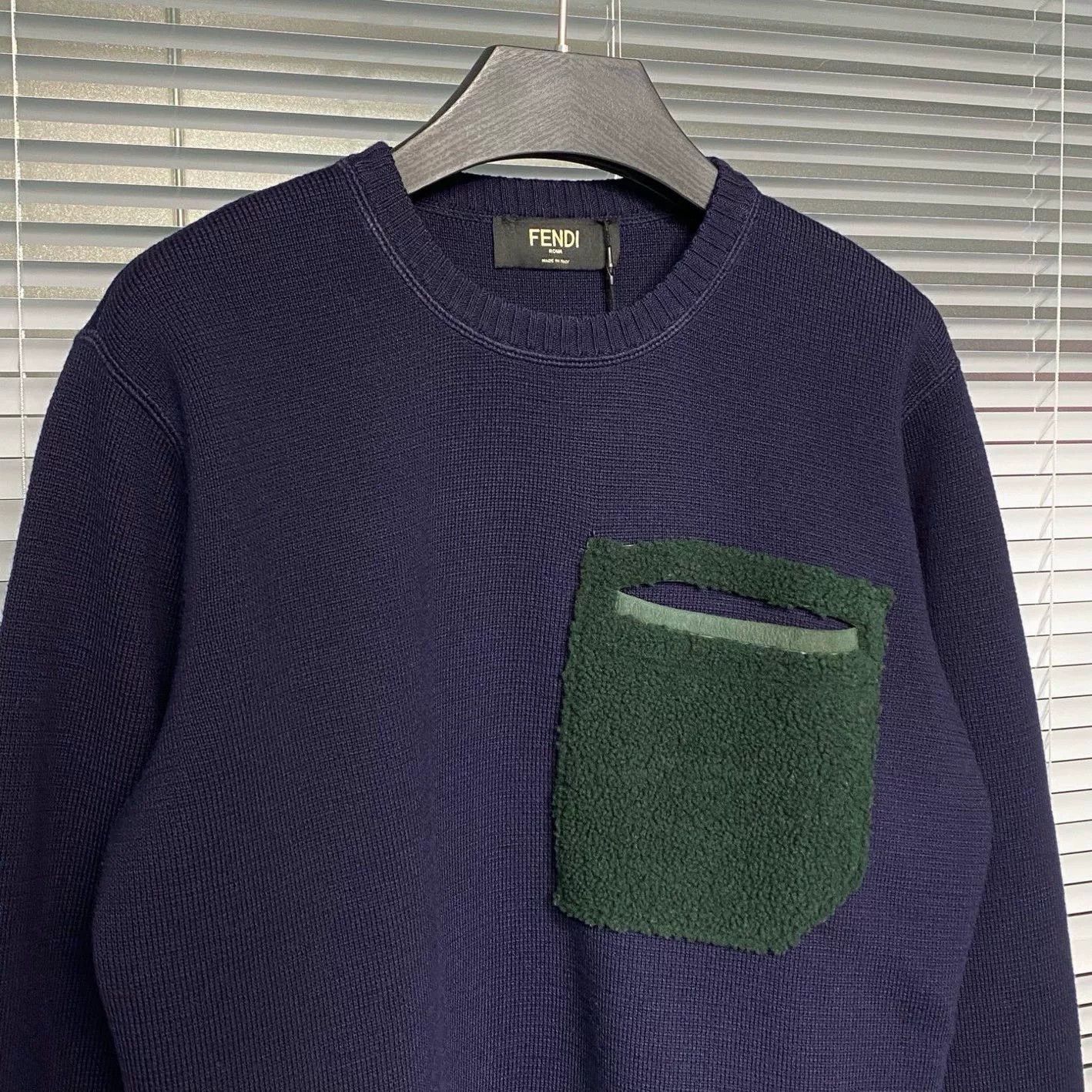 Fendi Fendi Knit Wool Sweater Size US S / EU 44-46 / 1 - 3 Thumbnail