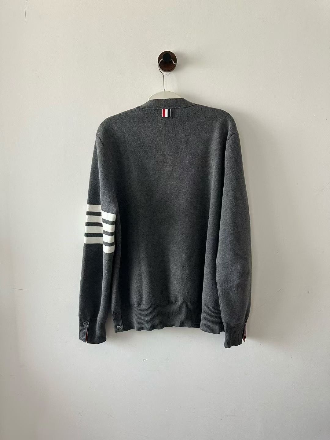 Thom Browne Thom Browne Gray Cardigan Size US L / EU 52-54 / 3 - 2 Thumbnail