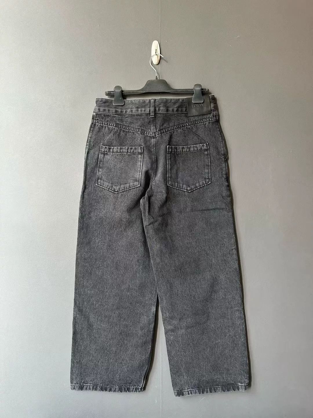 Loewe Loewe Logo Print Straight Jeans Size US 27 - 2 Thumbnail