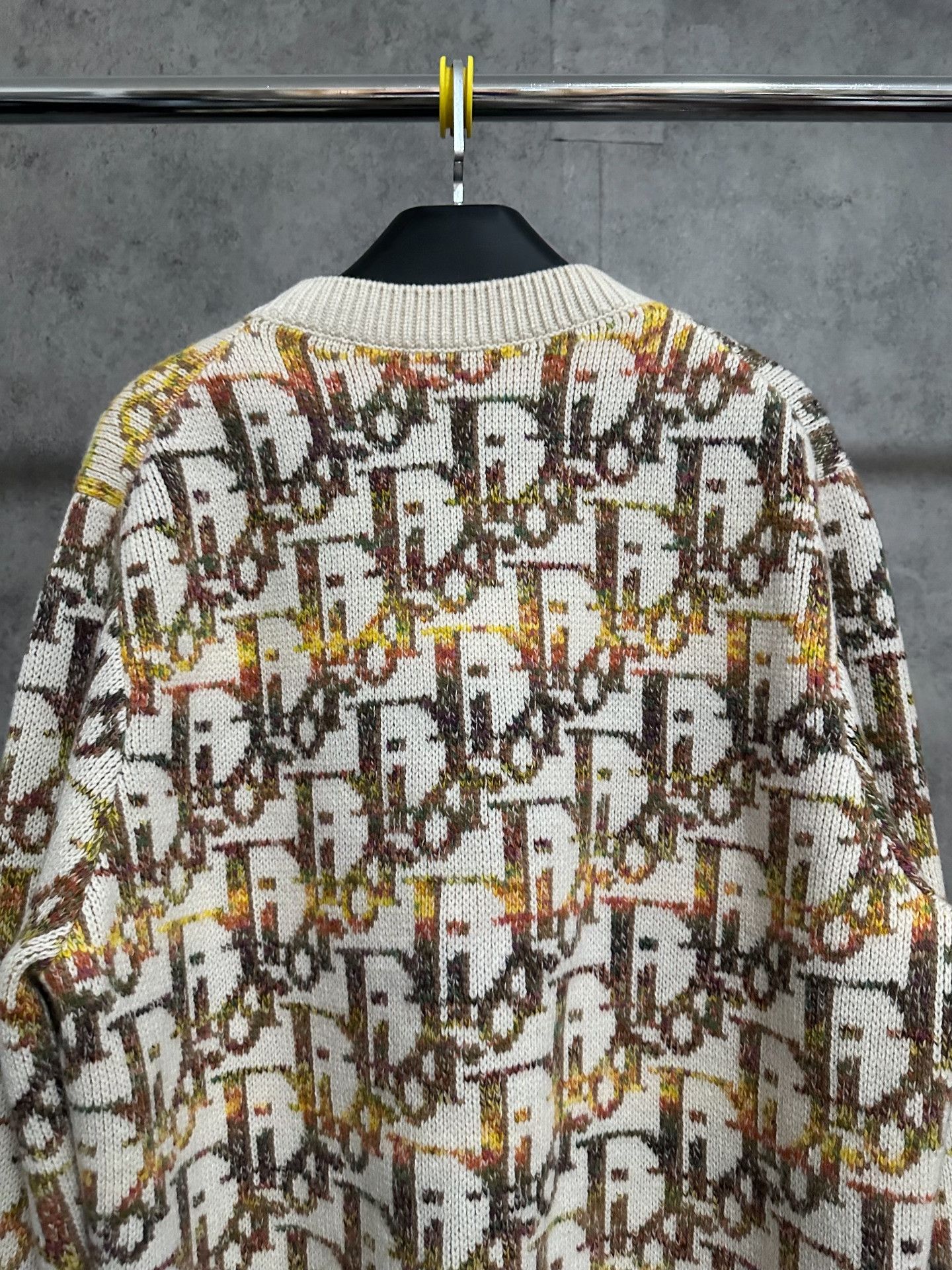 Dior Dior Oblique Monogram Print Sweater Size US XL / EU 56 / 4 - 5 Thumbnail
