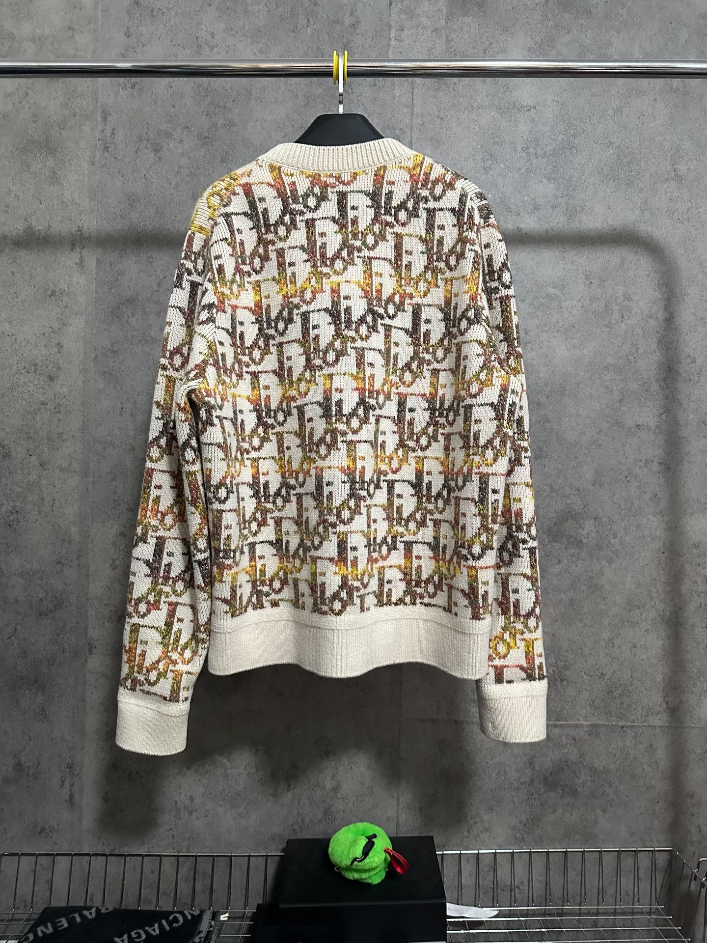 Dior Dior Oblique Monogram Print Sweater Size US XL / EU 56 / 4 - 4 Thumbnail