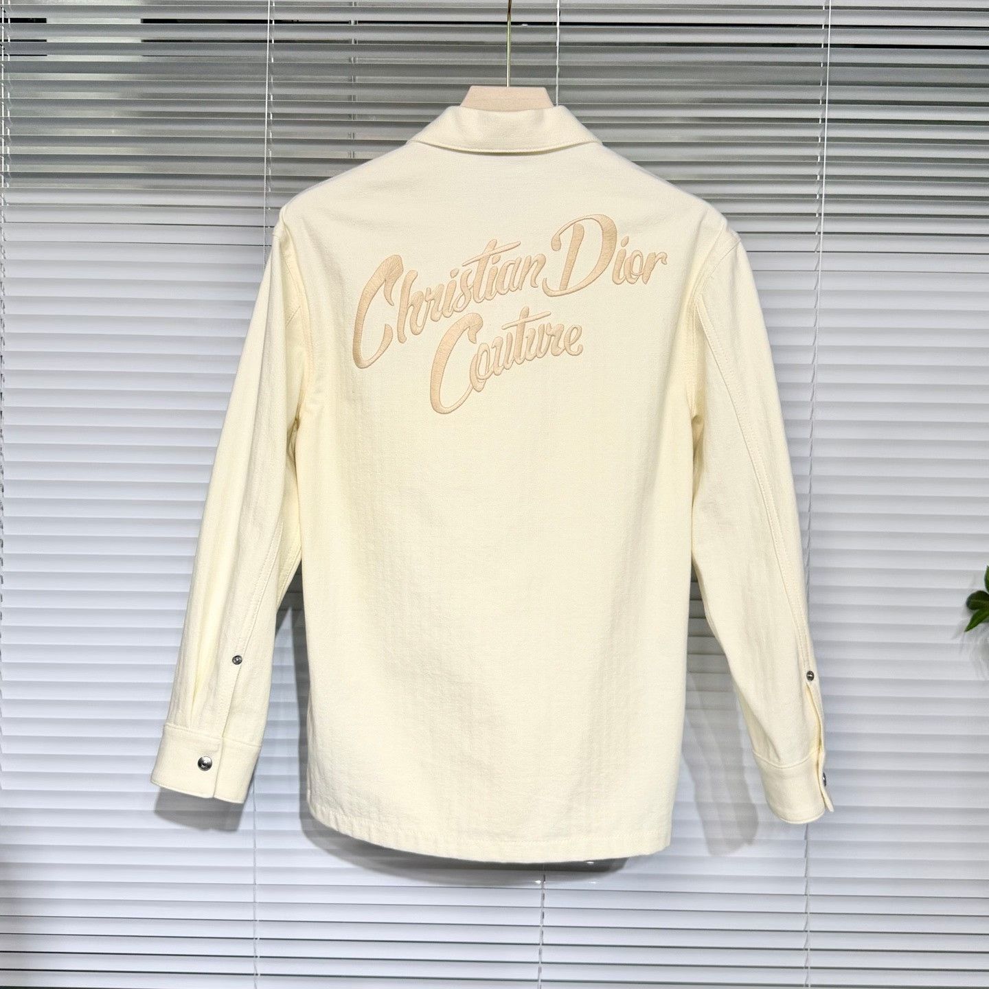 Dior DIOR SS24 Embroidered Logo Shirt Jacket Size US S / EU 44-46 / 1 - 2 Thumbnail