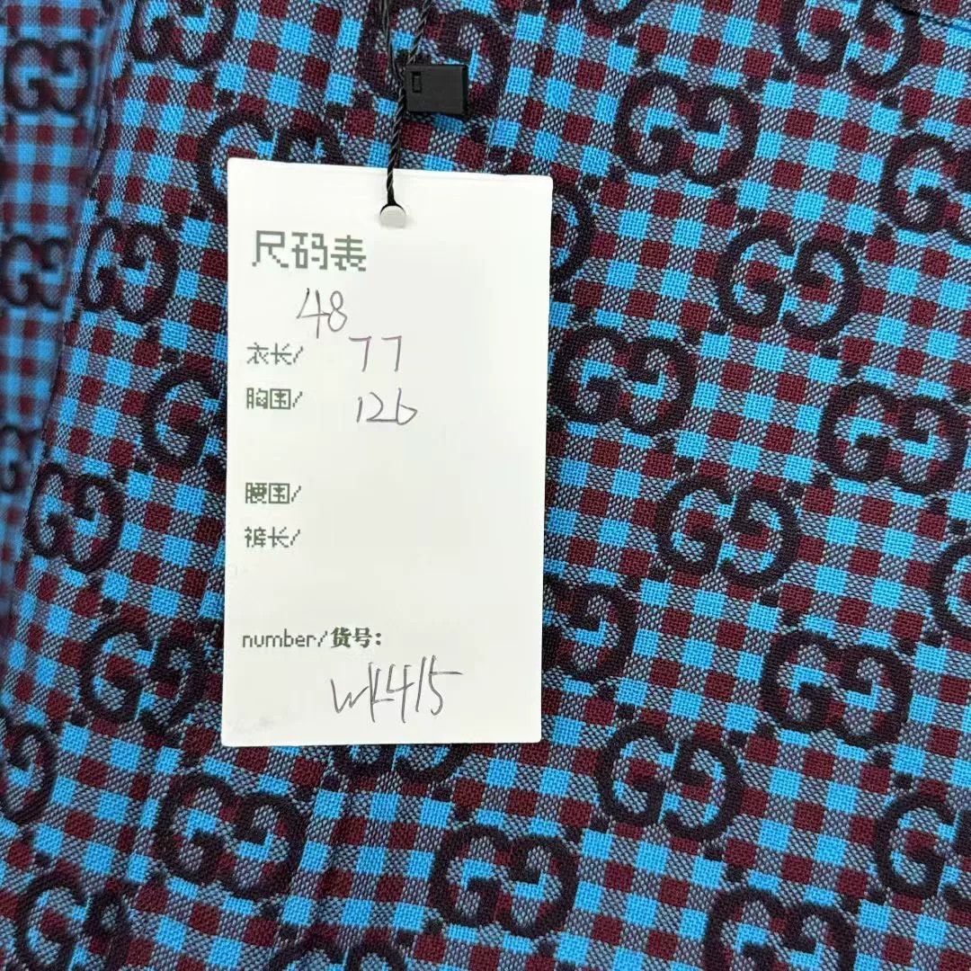 Gucci Gucci 2025 Full Logo Embroidered Shirt Jacket Size US M / EU 48-50 / 2 - 5 Thumbnail