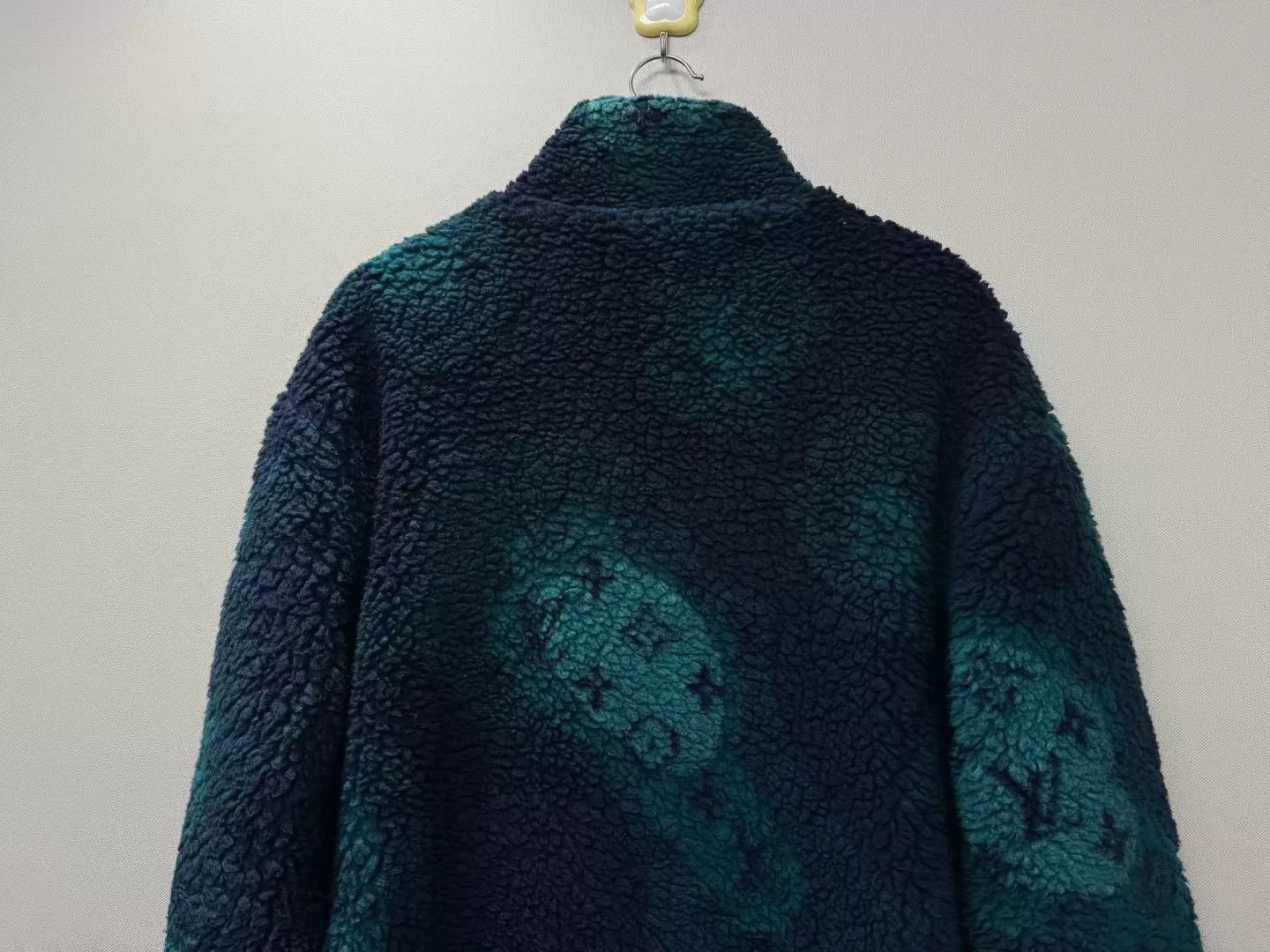 Louis Vuitton Louis Vuitton Black Green Logo Teddy Jacket Size US XL / EU 56 / 4 - 5 Thumbnail