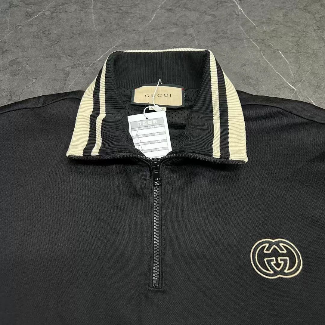 Gucci Gucci Long-Sleeve Half-Zip Logo Jacket Size US L / EU 52-54 / 3 - 3 Thumbnail