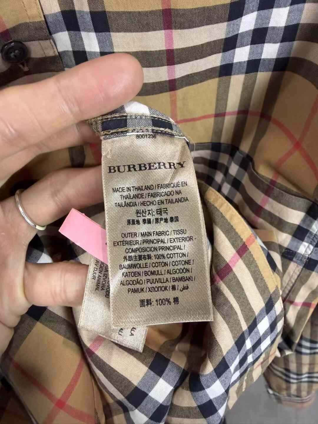Burberry Burberry Red Line Check Shirt Size US M / EU 48-50 / 2 - 4 Thumbnail