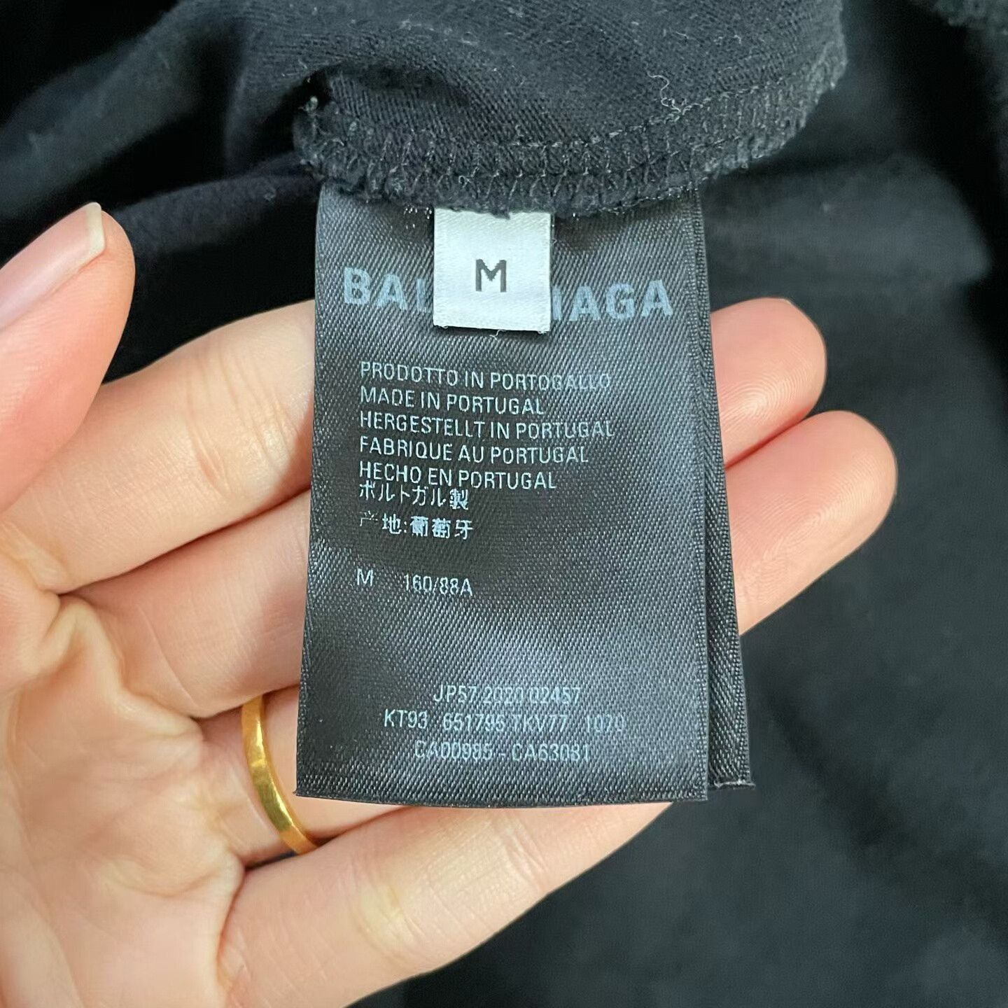 Balenciaga Balenciaga Scissors Short Sleeve Size US M / EU 48-50 / 2 - 4 Thumbnail