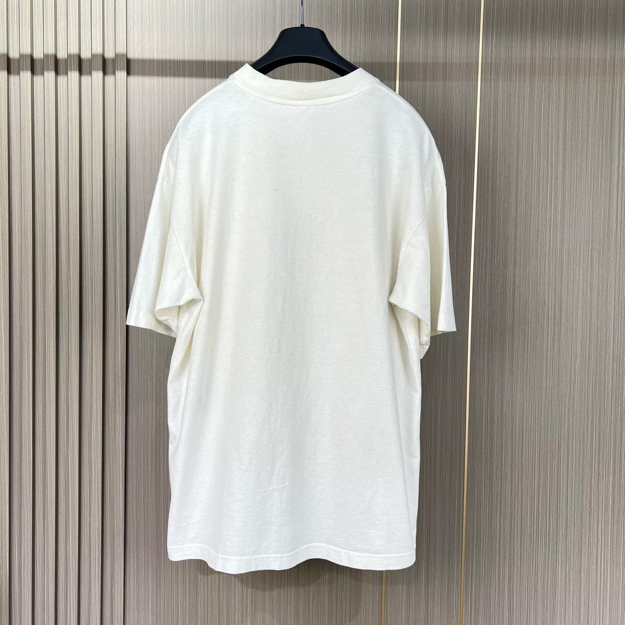 Balenciaga Balenciaga Embroidered Hem Letter Tee Size XS / US 0-2 / IT 36-38 - 2 Thumbnail