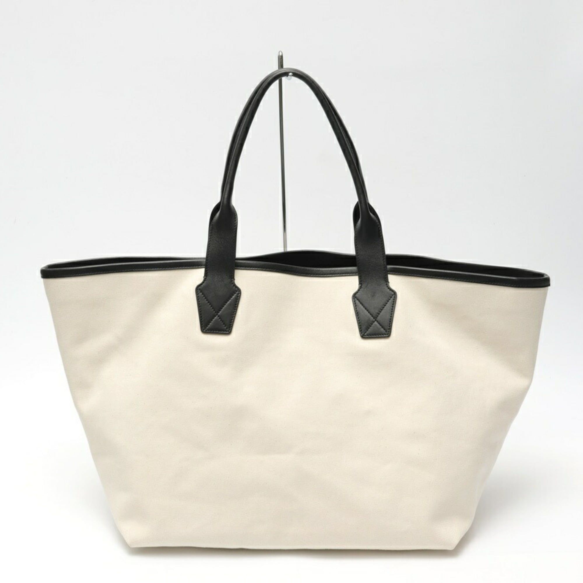 Balenciaga Balenciaga Jumbo Tote Bag 689271 Canvas Leather Natural Black Size ONE SIZE - 3 Thumbnail
