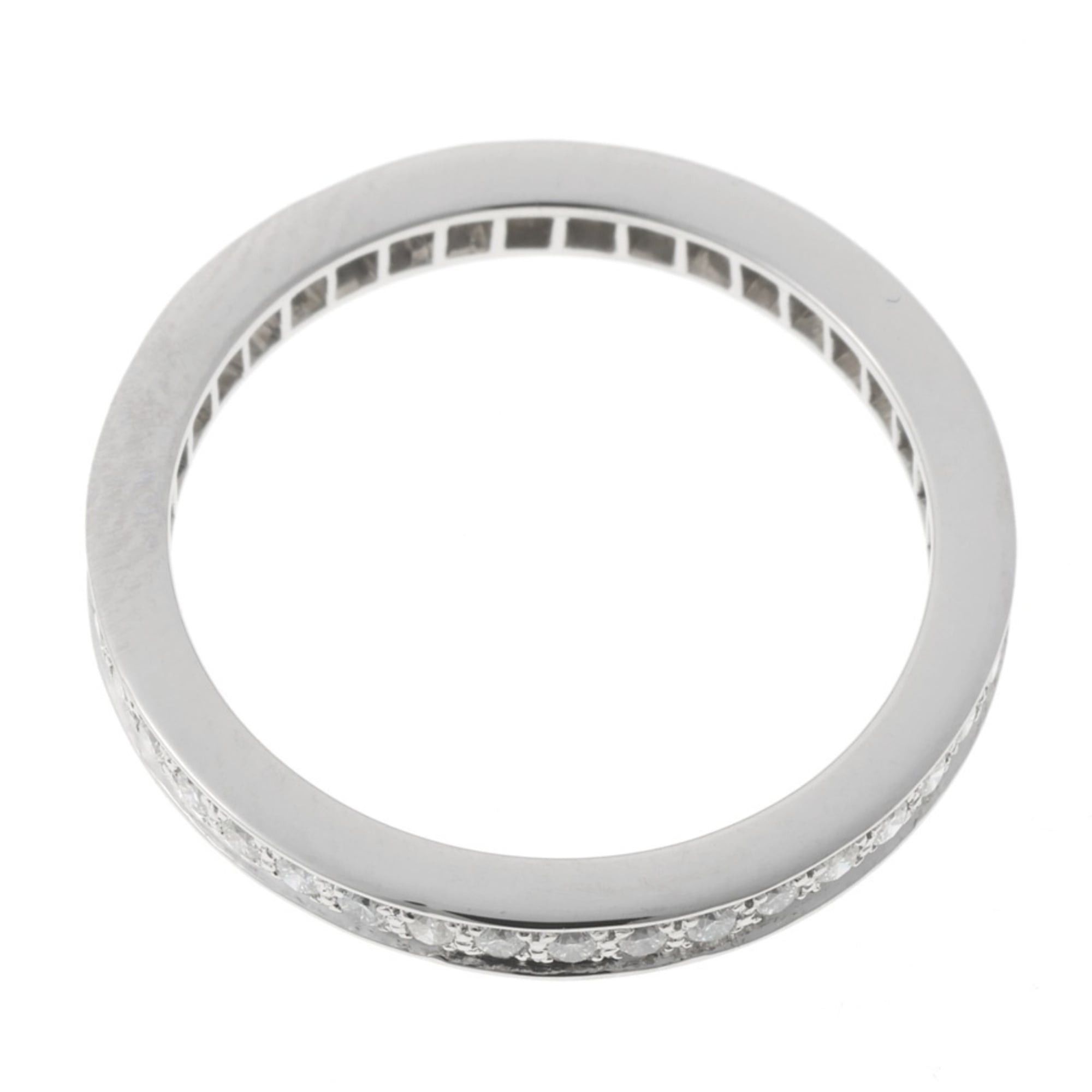 Van Cleef & Arpels Van Cleef & Arpels Romance Eternity Ring 2.1mm VCARPJMJ00 Pt950 Platinum #10 Size ONE SIZE - 3 Thumbnail