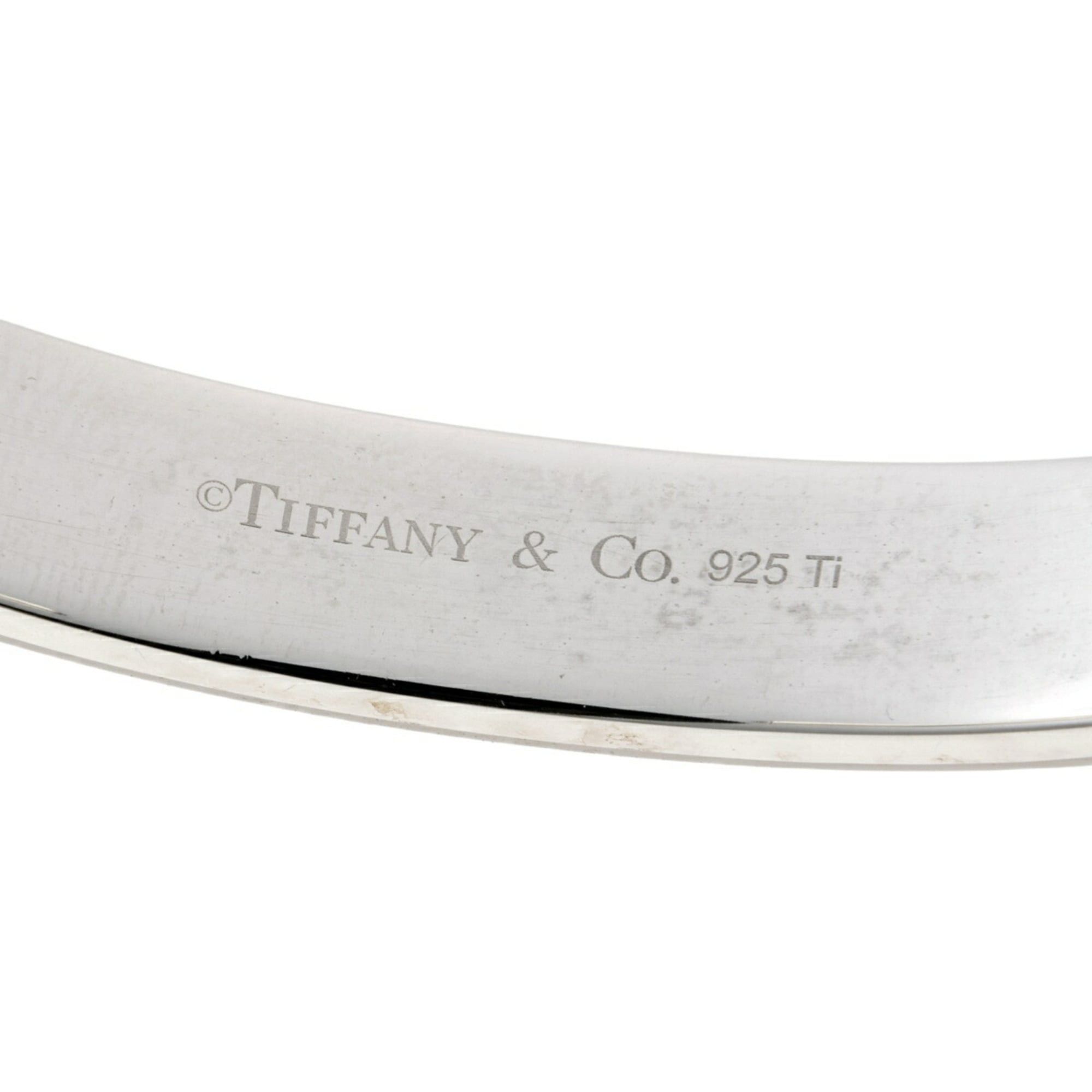 Tiffany & Co. Tiffany & Co. 1837 Bangle, Sterling Silver (925) and Titanium, 26.60g, 16.0cm Size ONE SIZE - 4 Thumbnail
