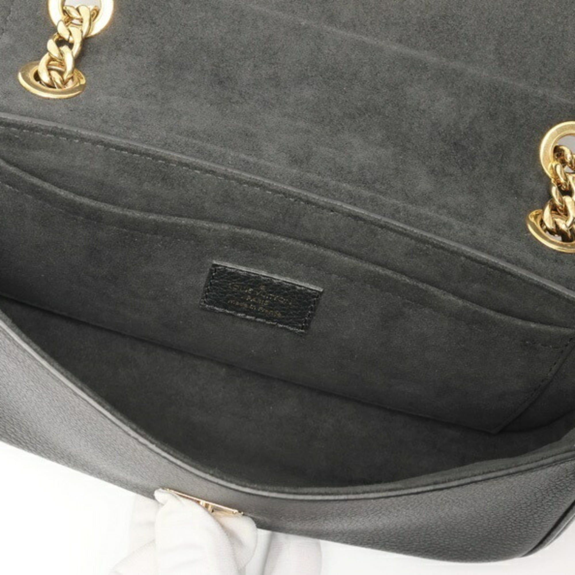 Louis Vuitton Louis Vuitton Lockme East West Chain Shoulder Bag M22303 Leather Black Size ONE SIZE - 8 Thumbnail