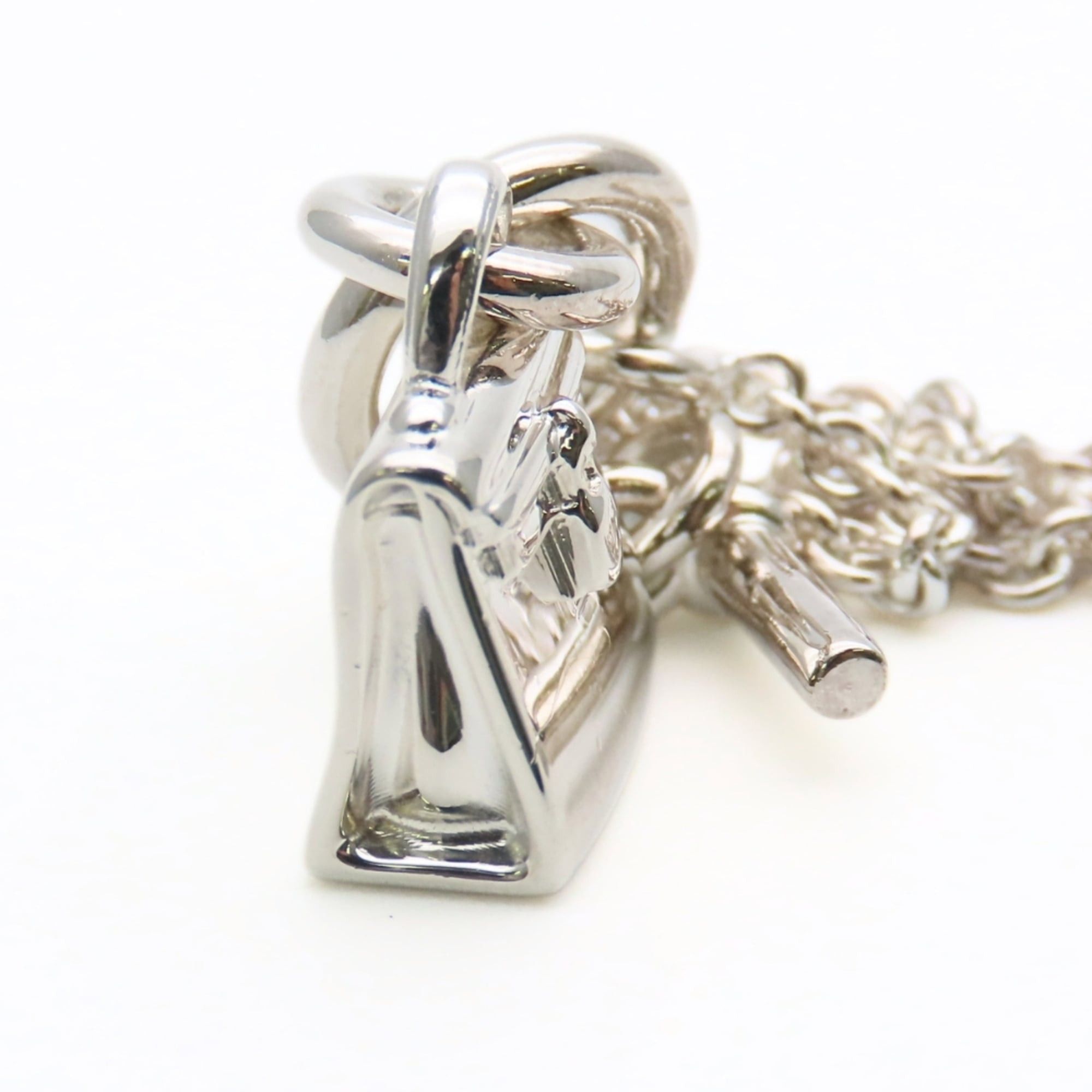 Hermes Hermes Kelly Silver 925 Women's Amulet (Silver) Size ONE SIZE - 6 Thumbnail