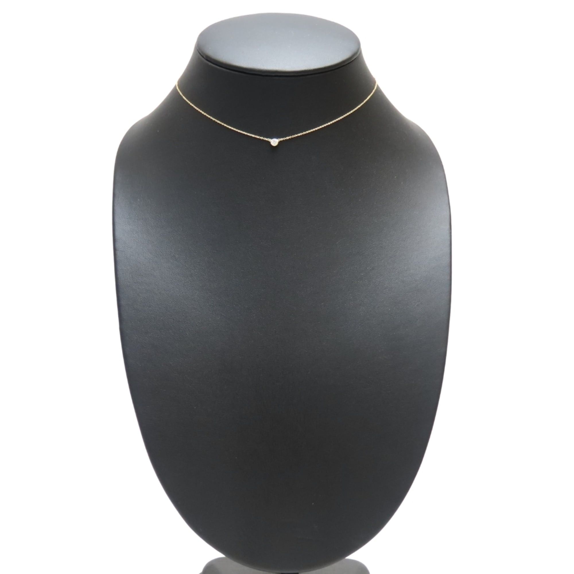 Tiffany & Co. Tiffany & Co. By the Yard Elsa Peretti Necklace, 18K Yellow Gold, 1PD Diamond, Women's Jewelry. Size ONE SIZE - 9 Thumbnail