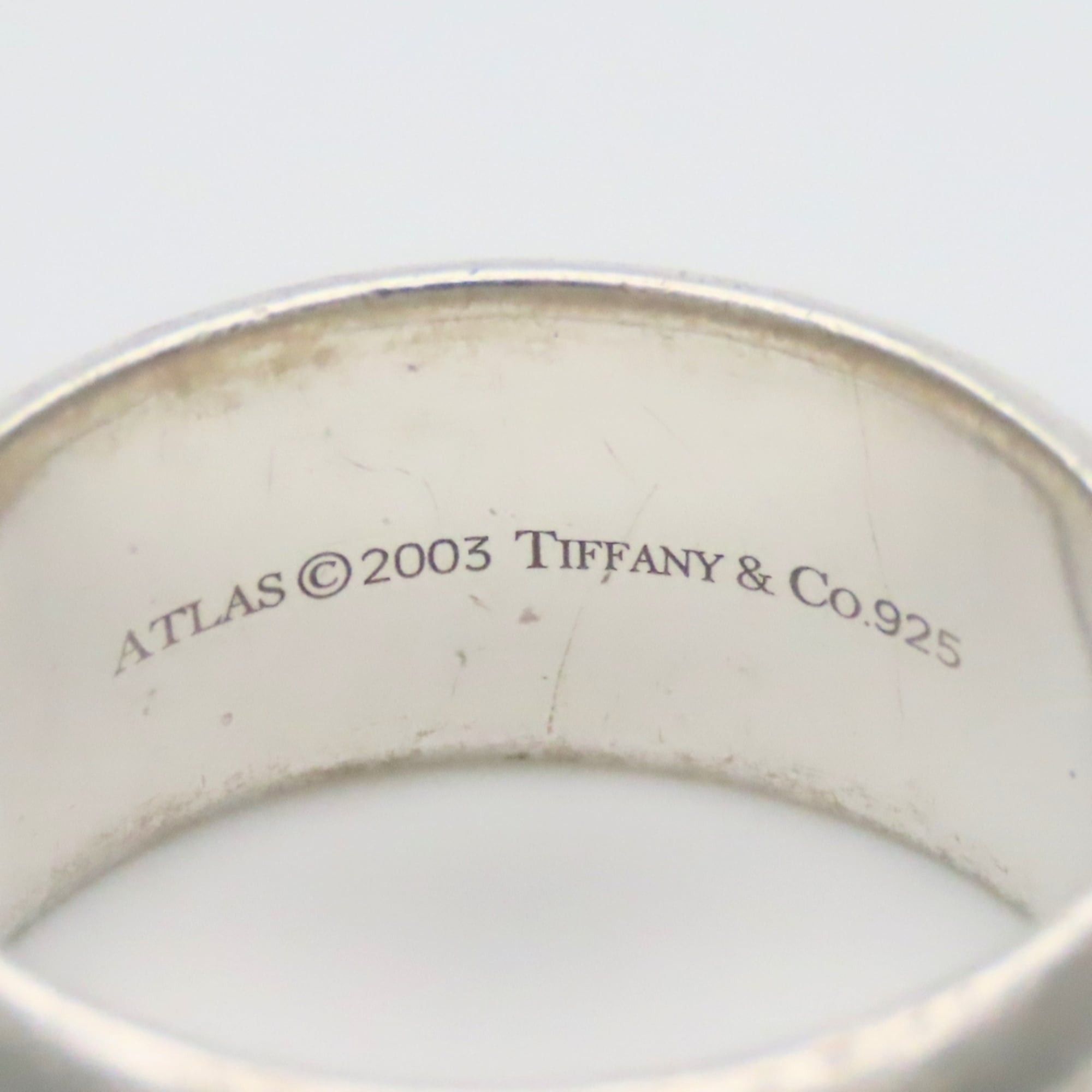 Tiffany & Co. Tiffany & Co. Atlas Ring, Sterling Silver 925, Women's. Size ONE SIZE - 6 Thumbnail