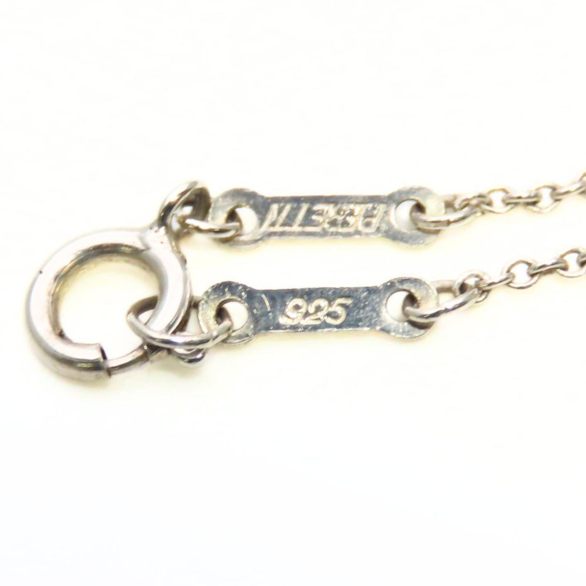 Tiffany & Co. Tiffany & Co. Curved Heart Necklace, Sterling Silver 925, Elsa Peretti Design, Women's. Size ONE SIZE - 4 Thumbnail