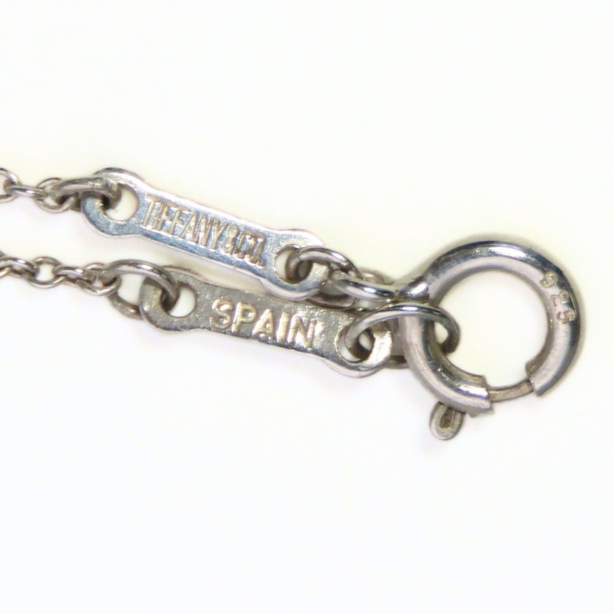 Tiffany & Co. Tiffany & Co. Curved Heart Necklace, Sterling Silver 925, Elsa Peretti Design, Women's. Size ONE SIZE - 5 Thumbnail