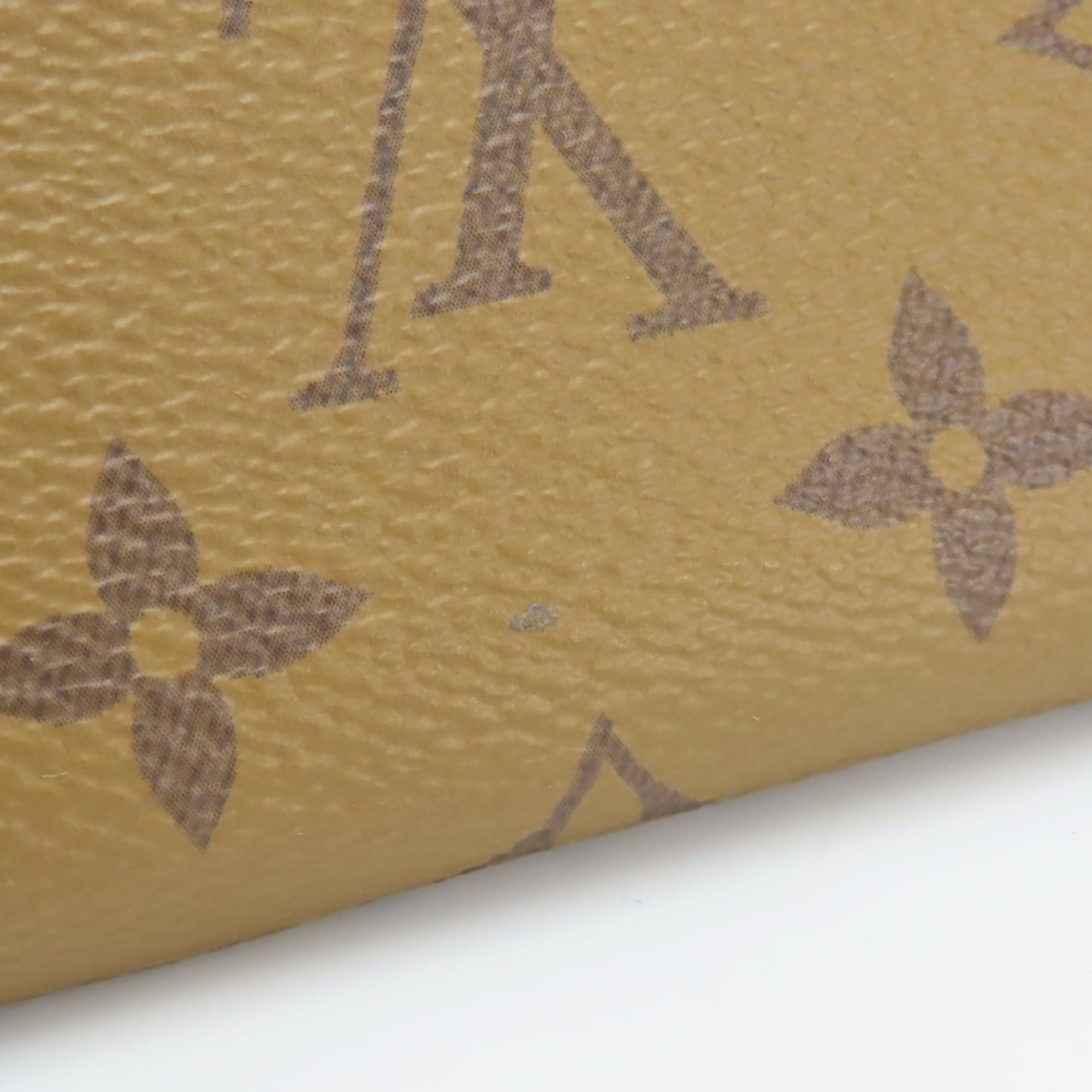Louis Vuitton Louis Vuitton Zippy Coin Purse M83690 Duck Monogram Reverse Brown Sun Yitian Collaboration Women's Wallet/Coin Case LOUIS VUITTON Size ONE SIZE - 5 Thumbnail