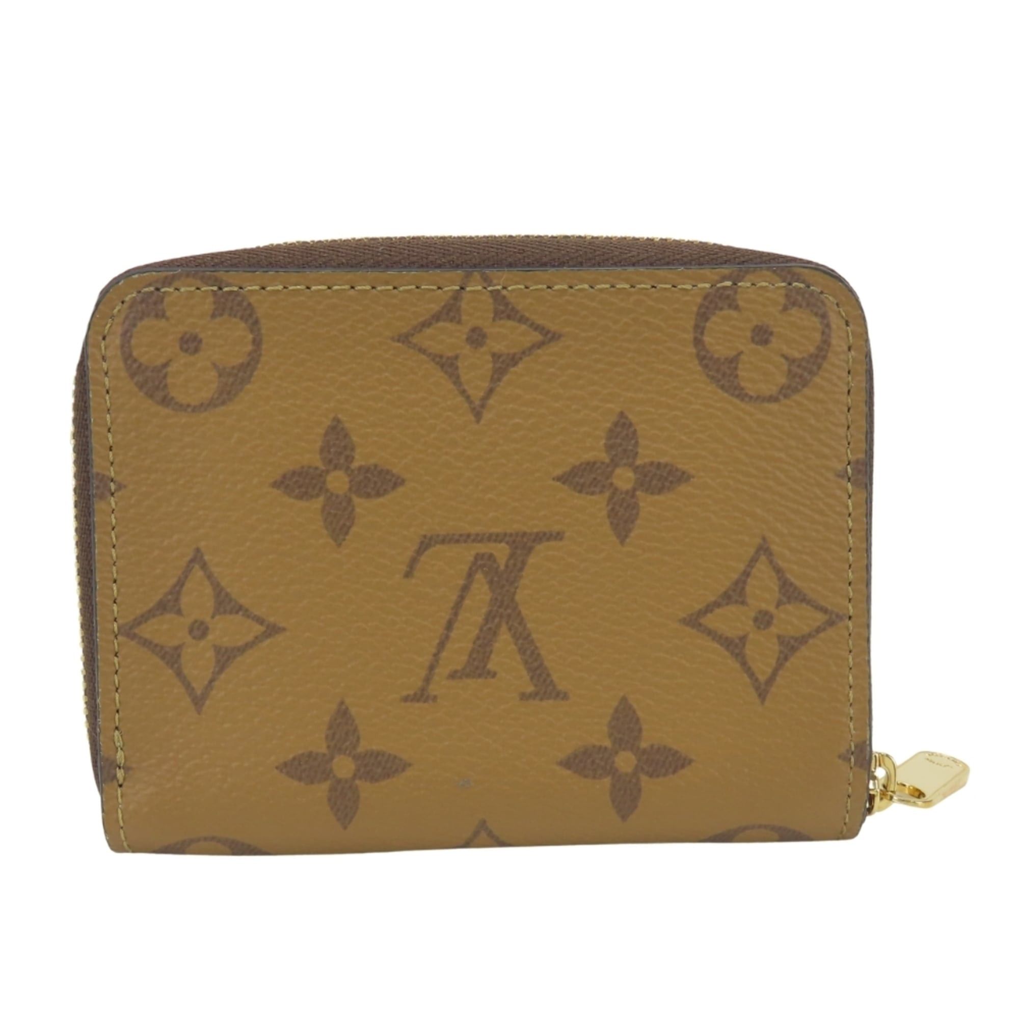 Louis Vuitton Louis Vuitton Zippy Coin Purse M83690 Duck Monogram Reverse Brown Sun Yitian Collaboration Women's Wallet/Coin Case LOUIS VUITTON Size ONE SIZE - 3 Thumbnail