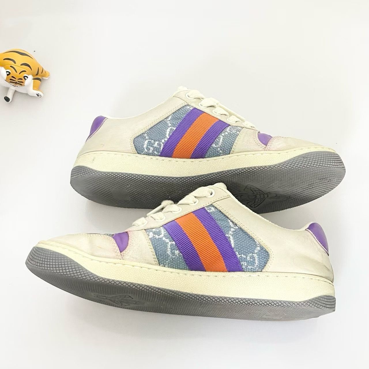 Gucci Gucci Dirty Shoes Purple Tail Size US 6 / IT 36 - 5 Thumbnail