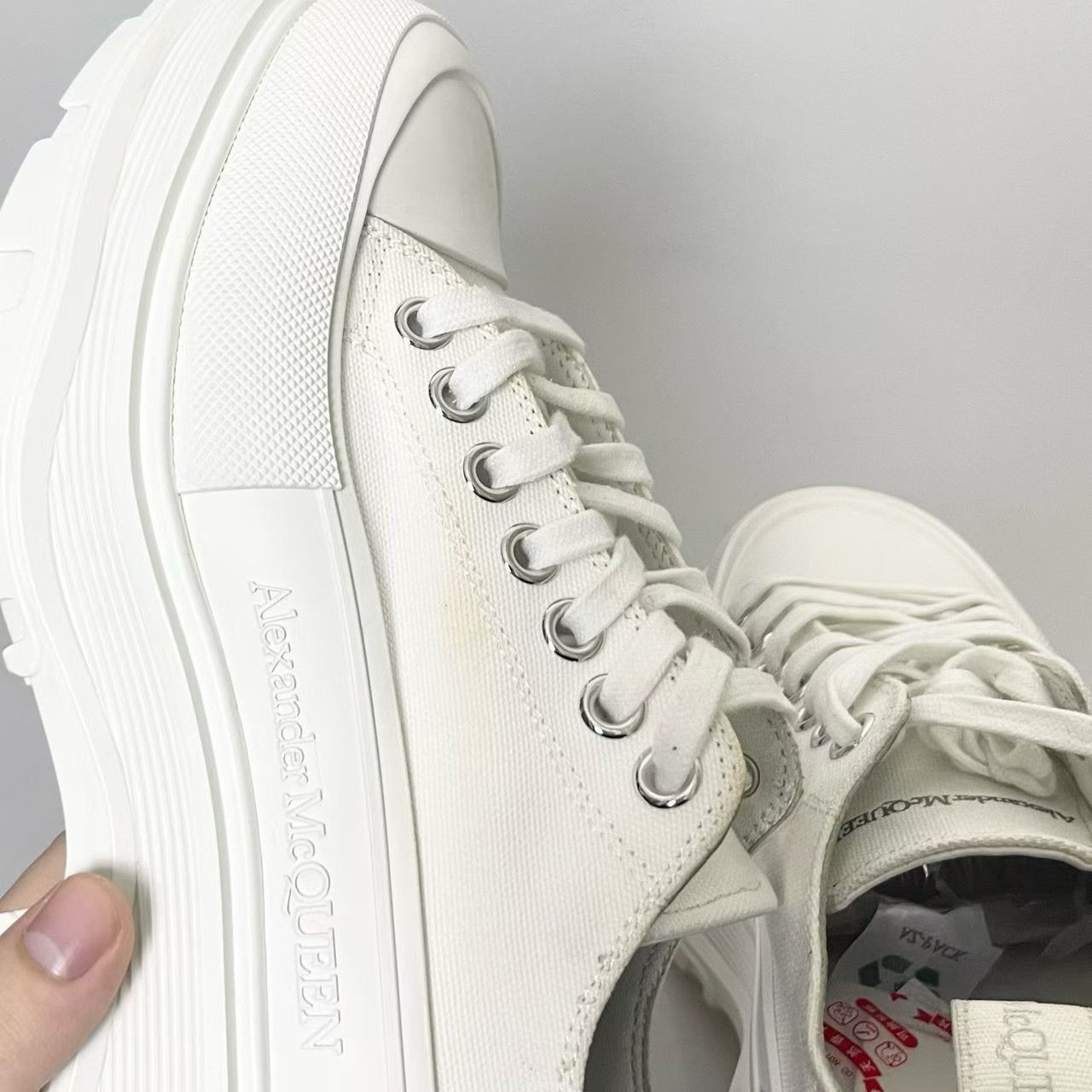 Alexander McQueen Alexander McQueen White Martin Boots Size US 7 / EU 40 - 7 Thumbnail