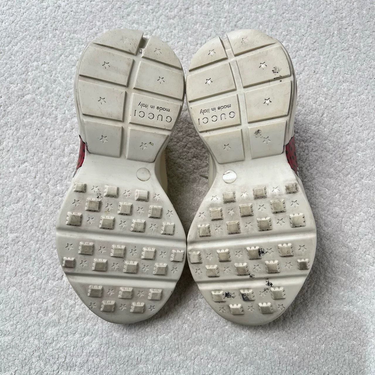Gucci Gucci Strawberry Letter Dad Shoes Size US 4 / IT 34 - 4 Thumbnail