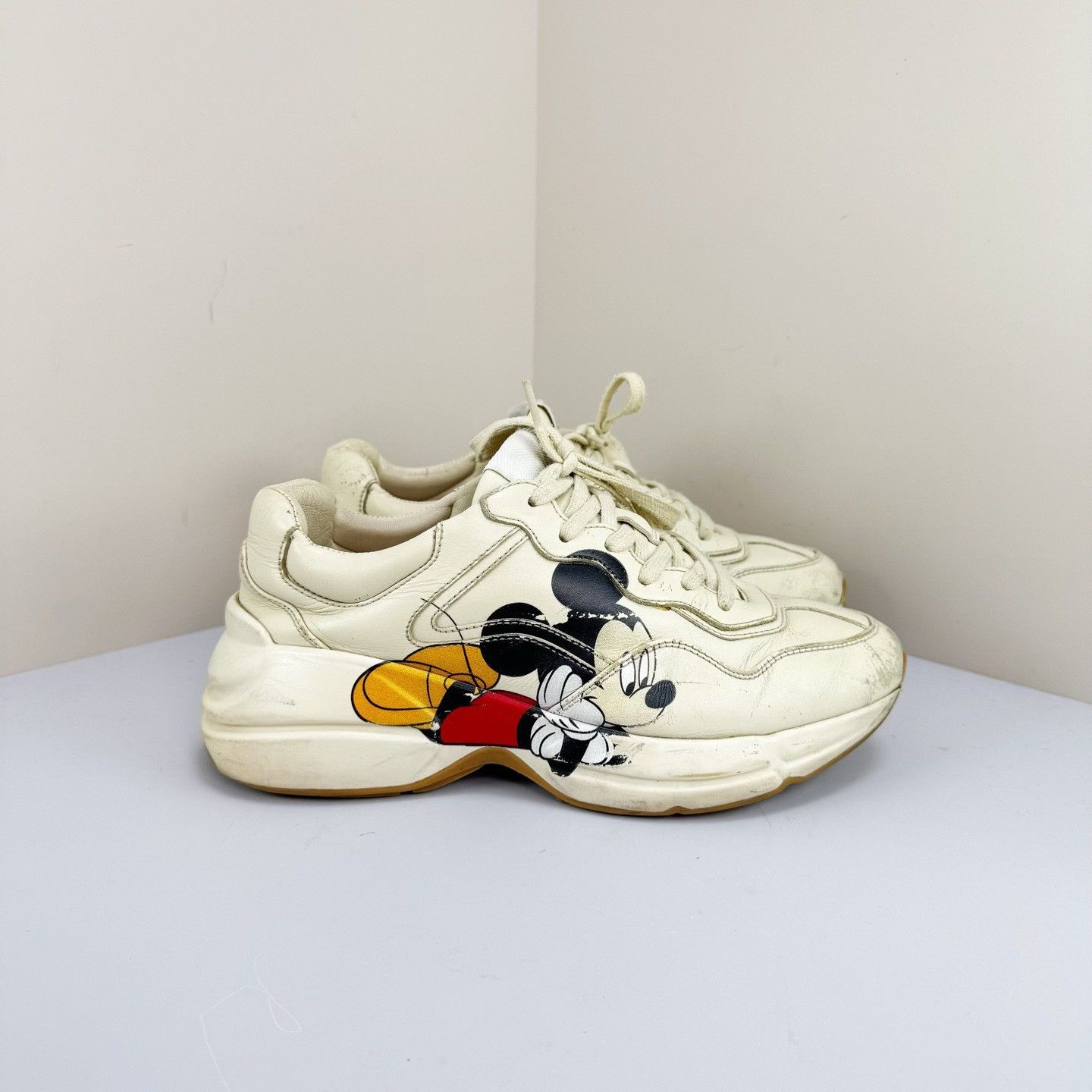 Gucci Gucci Disney Mickey Dad Shoes Size US 6.5 / IT 36.5 - 4 Thumbnail