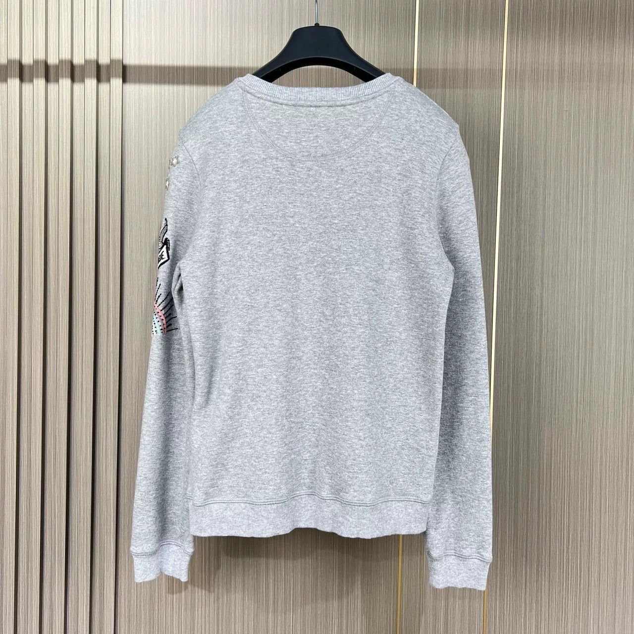 Valentino Valentino Rainbow Heart Beaded Sequin Sweater Size S / US 4 / IT 40 - 2 Thumbnail