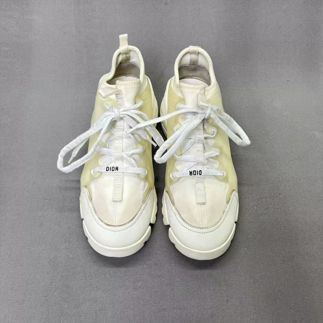 Dior Dior d-connect White Dad Shoes Size US 5.5 / IT 35.5 - 2 Thumbnail