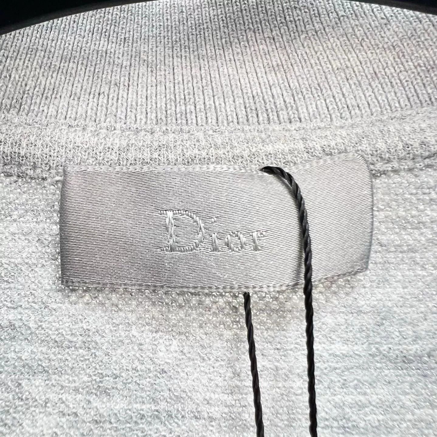 Dior Dior Embroidered Bee Gray Polo Short-Sleeve Size US S / EU 44-46 / 1 - 5 Thumbnail