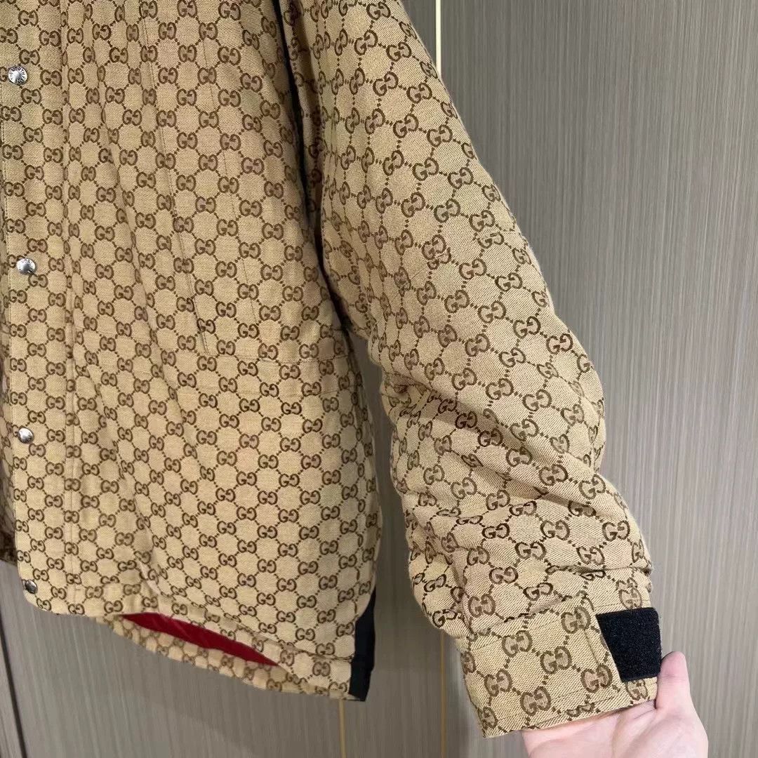 Gucci Gucci x TNF Monogram Embroidered Down Jacket Size US L / EU 52-54 / 3 - 4 Thumbnail
