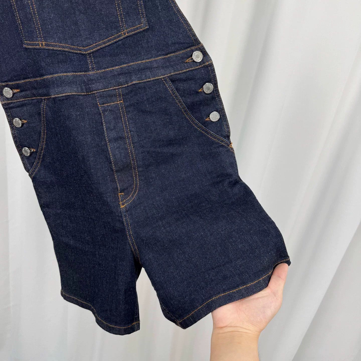 Givenchy Givenchy Washed Denim Leather Patch Overalls Size US 34 / EU 50 - 4 Thumbnail