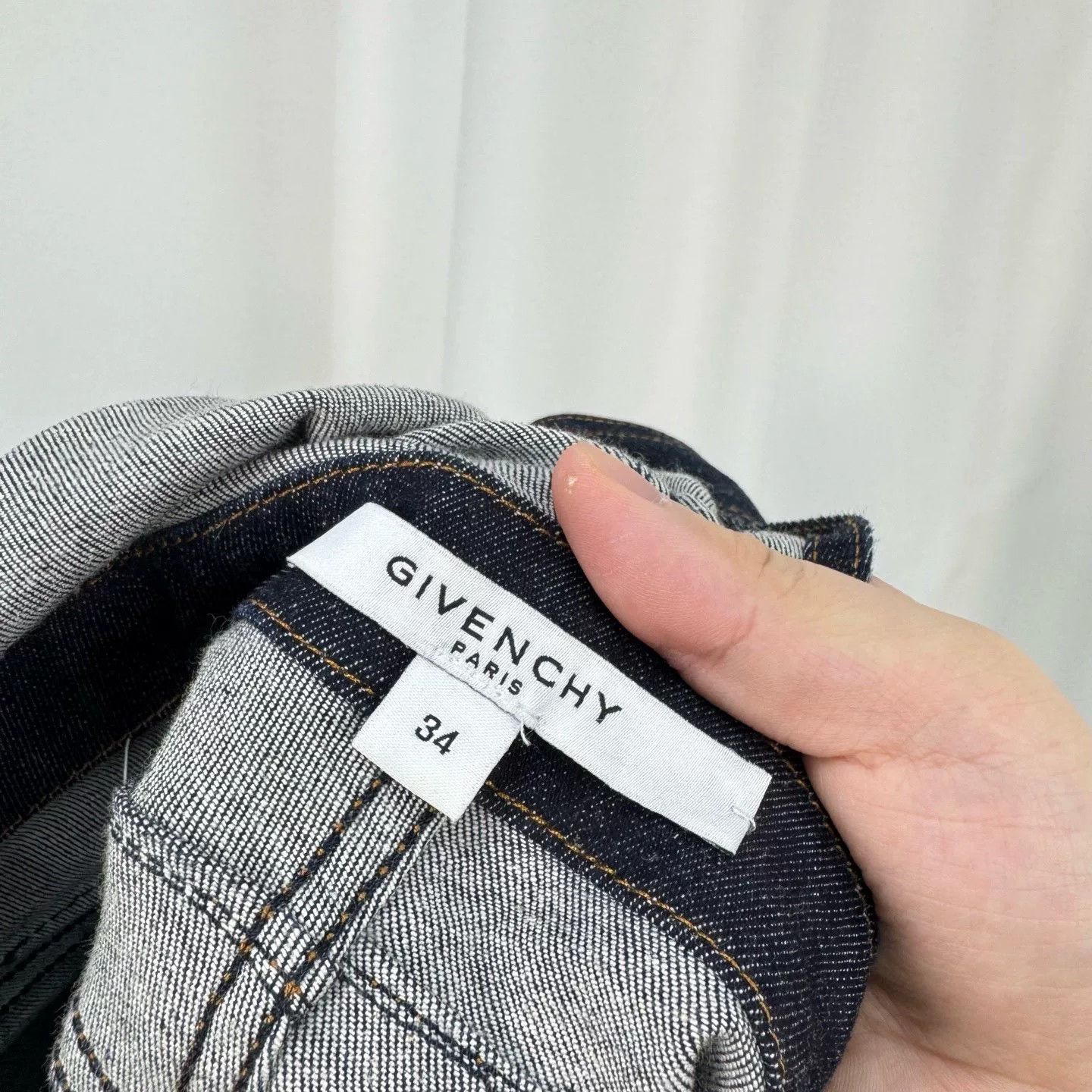 Givenchy Givenchy Washed Denim Leather Patch Overalls Size US 34 / EU 50 - 6 Thumbnail