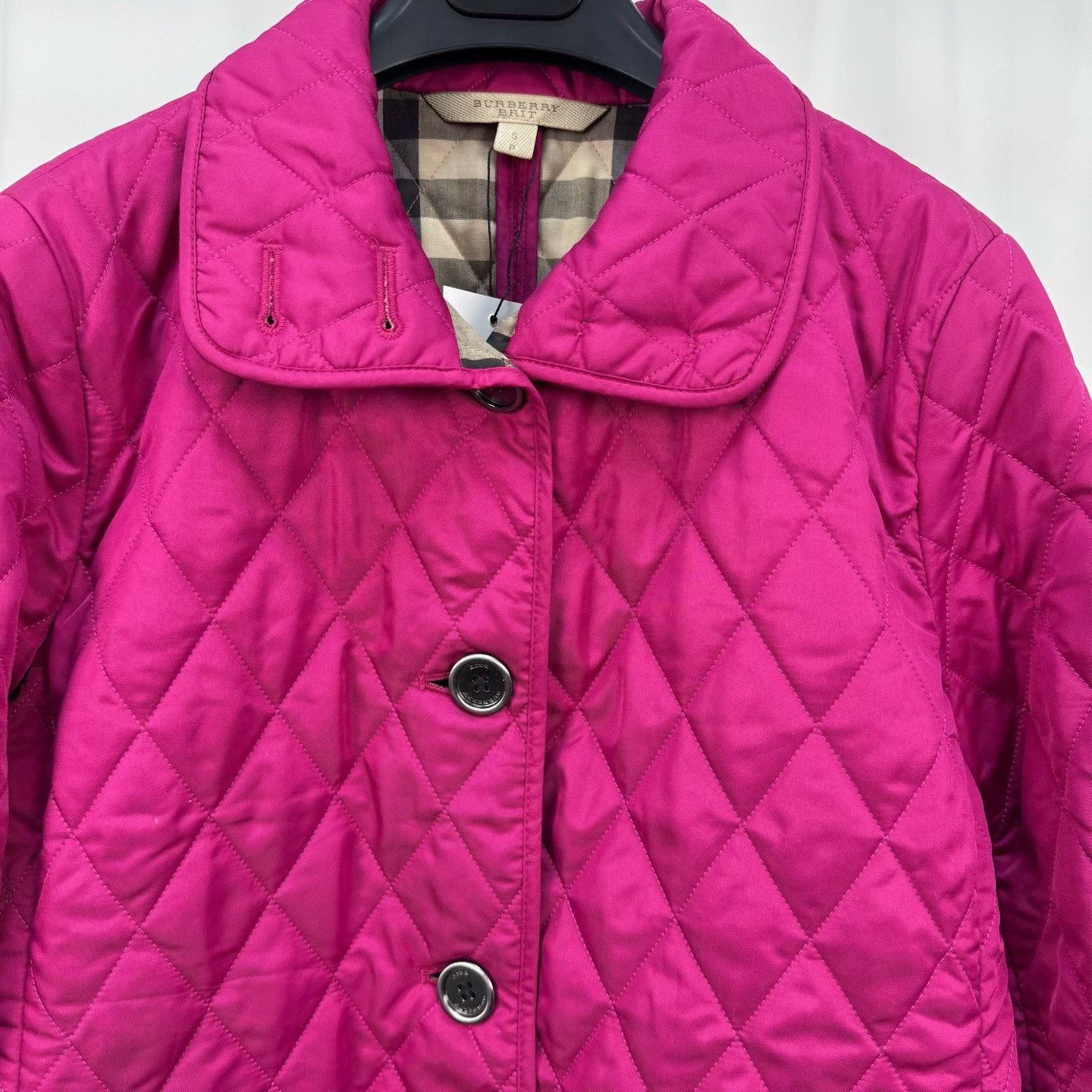 Burberry Burberry Check Quilted Padded Coat Size S / US 4 / IT 40 - 3 Thumbnail