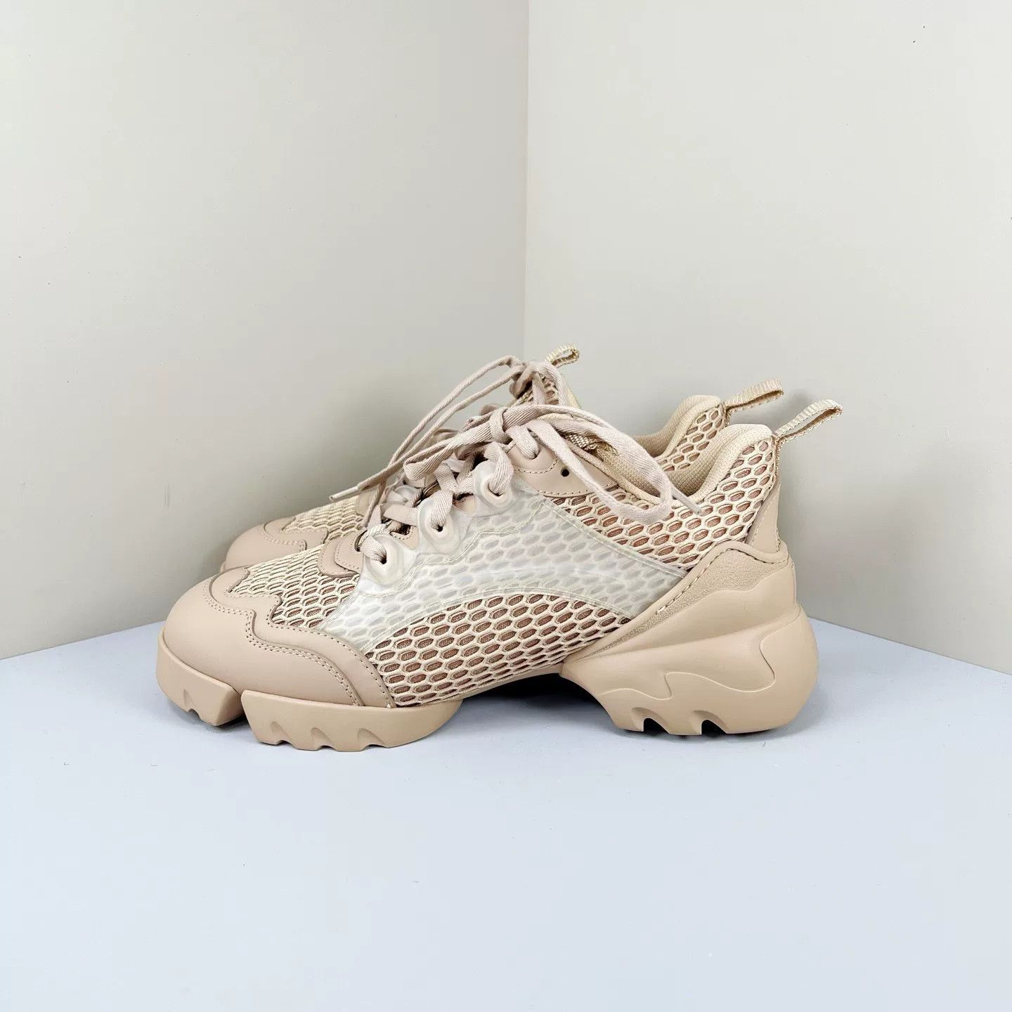 Dior Dior Pink Mesh Dad Sneakers Size US 6.5 / IT 36.5 - 2 Thumbnail