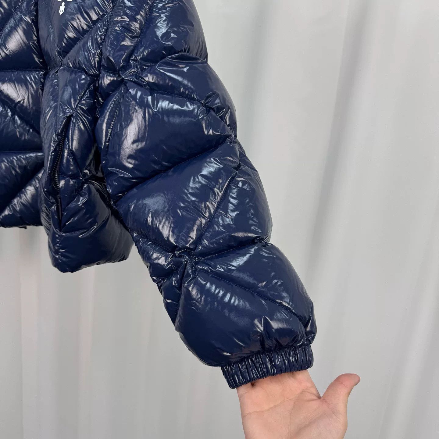 Prada Prada Shiny Quilted Logo Print Down Jacket Size XS / US 0-2 / IT 36-38 - 4 Thumbnail
