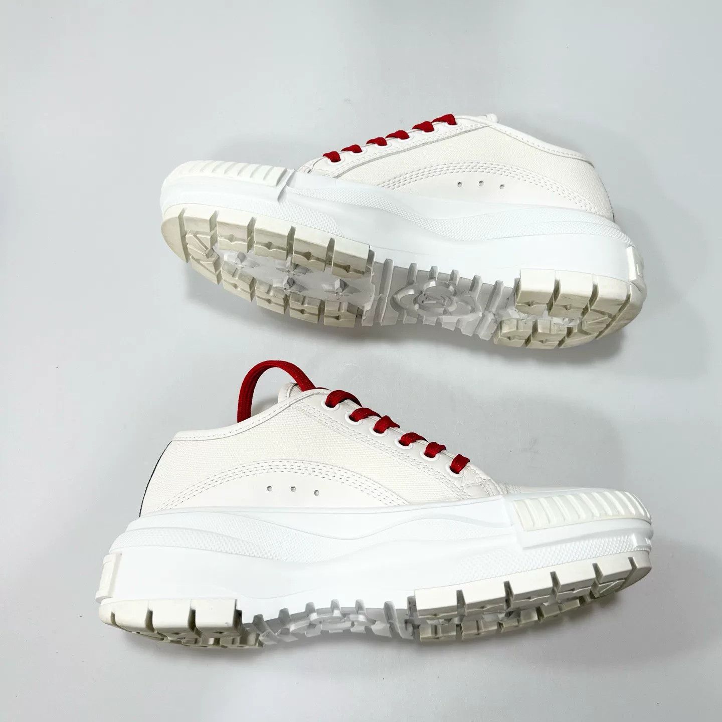 Louis Vuitton LV Squad Letter Logo Platform Cookie Shoes Size US 4 / IT 34 - 3 Thumbnail
