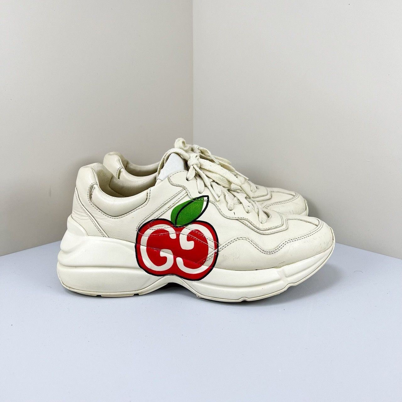 Gucci Gucci Apple Double G Dad Shoes Size US 6 / IT 36 - 4 Thumbnail