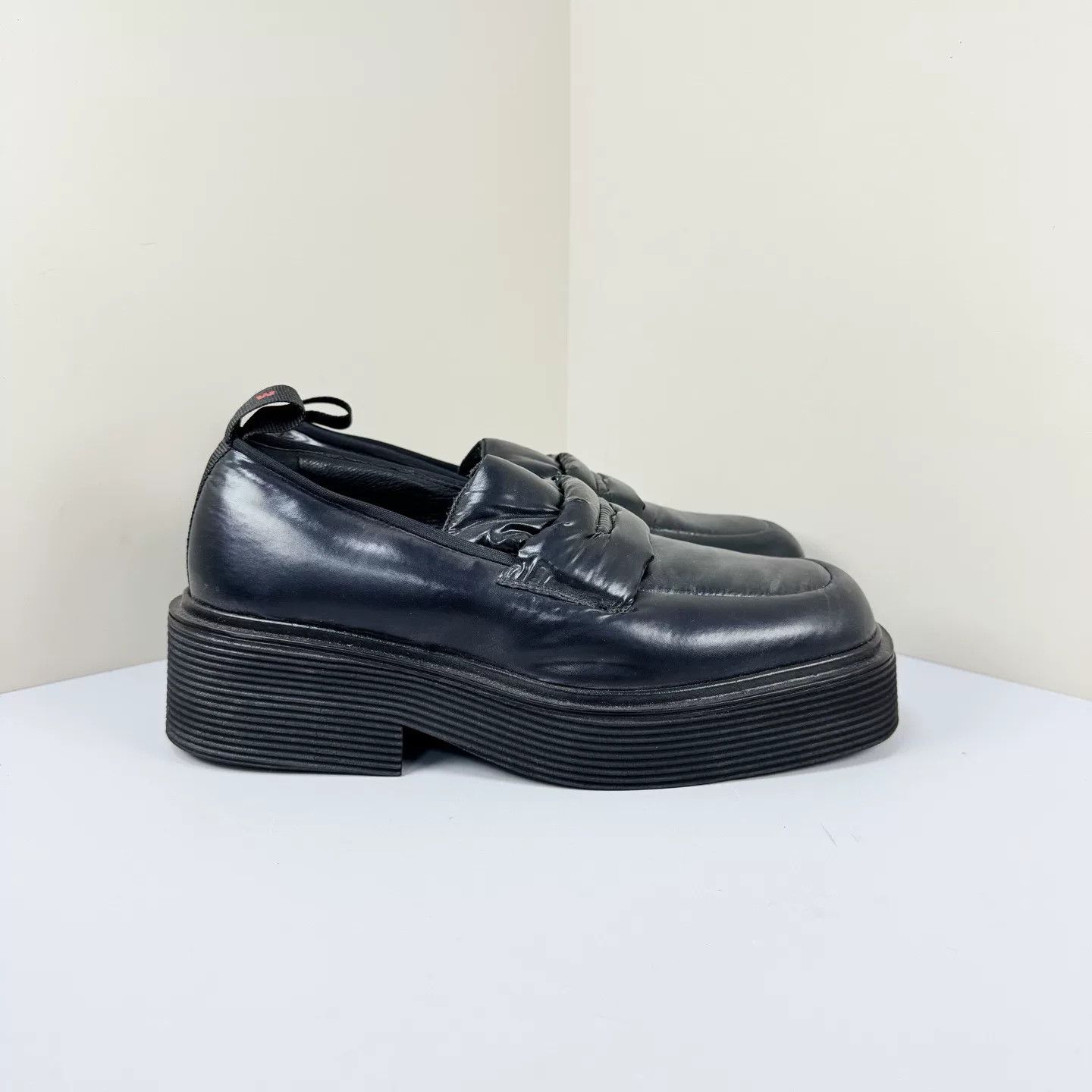 Marni Marni Black Nylon Puffer Loafers Size US 8 / IT 38 - 4 Thumbnail