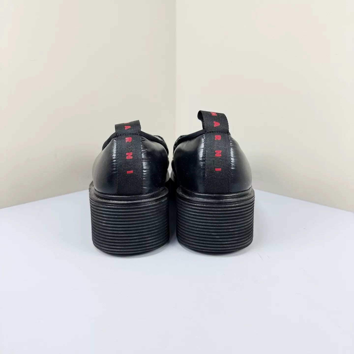 Marni Marni Black Nylon Puffer Loafers Size US 8 / IT 38 - 3 Thumbnail