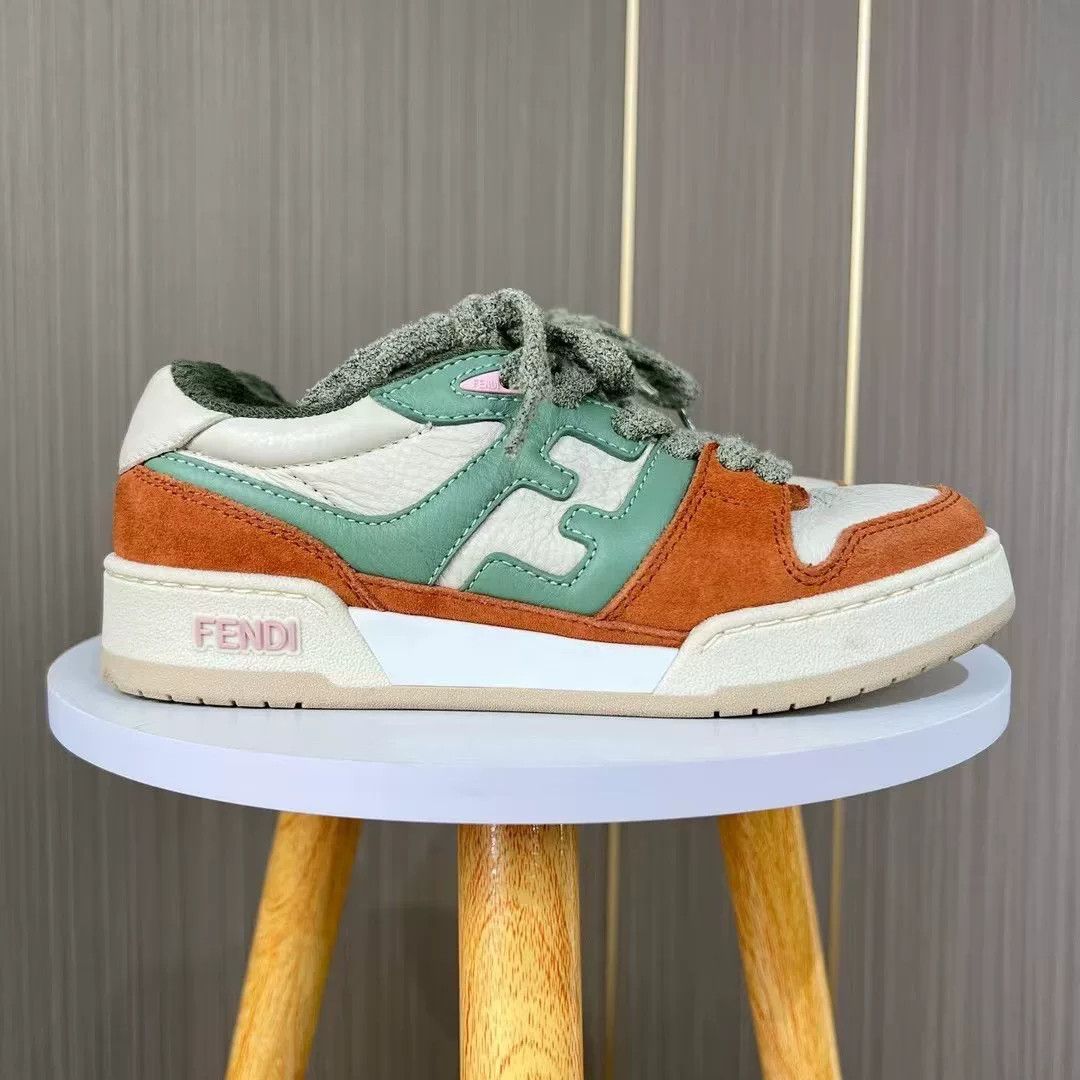 Fendi Fendi Match Cookie Sneakers Size US 4 / IT 34 - 2 Thumbnail