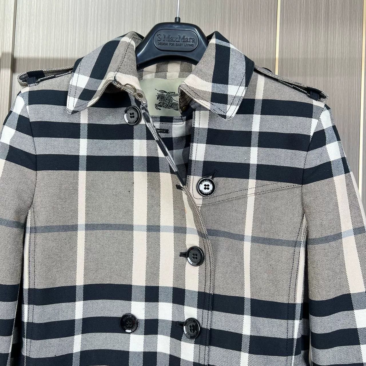 Burberry Burberry Check Print Trench Coat Size XXS / US 00 / IT 34 - 3 Thumbnail