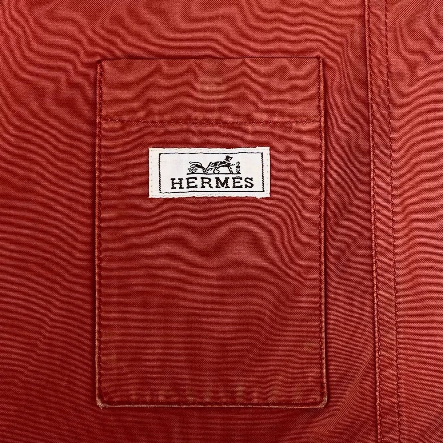 Hermes Hermes Show Style Red-Brown Utility Cargo Vest Size US L / EU 52-54 / 3 - 5 Thumbnail