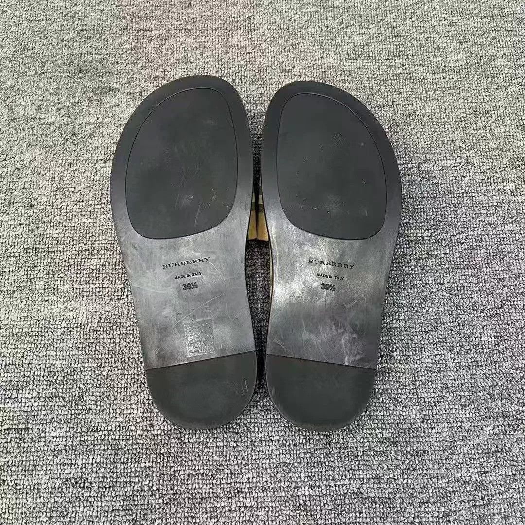 Burberry Burberry Brown Classic Check Slippers Size US 8.5 / IT 38.5 - 5 Thumbnail